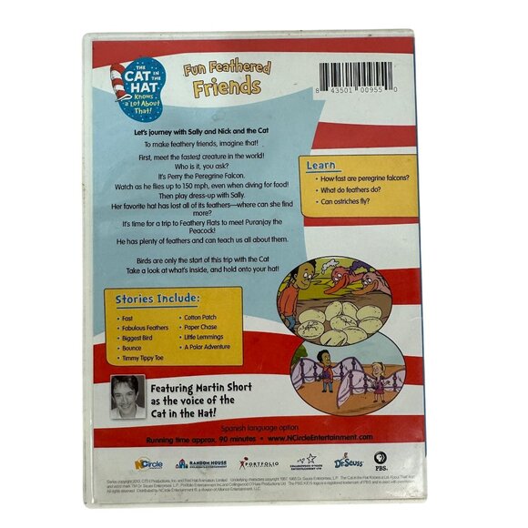 The Cat In The Hat Knows A Lot About That 2010 Martin Short PBS Kids DVD - Picture 2 of 7